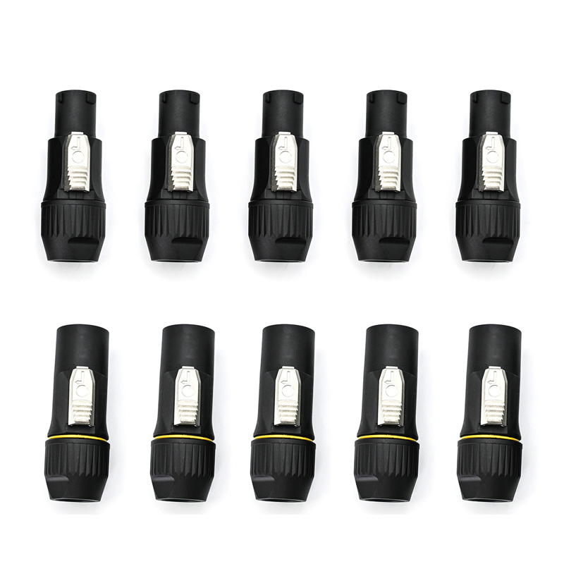Outdoor Power Socket With Lock - 10 Conectores Powercon True Power à