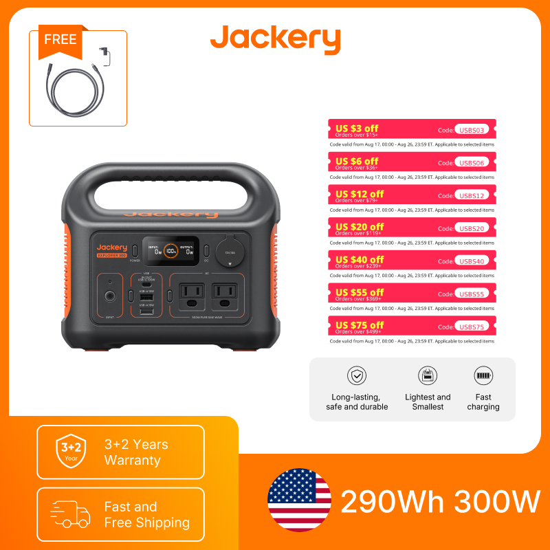 Outdoor Power Equipment - Estação de Energia Portátil Jackery Explorer