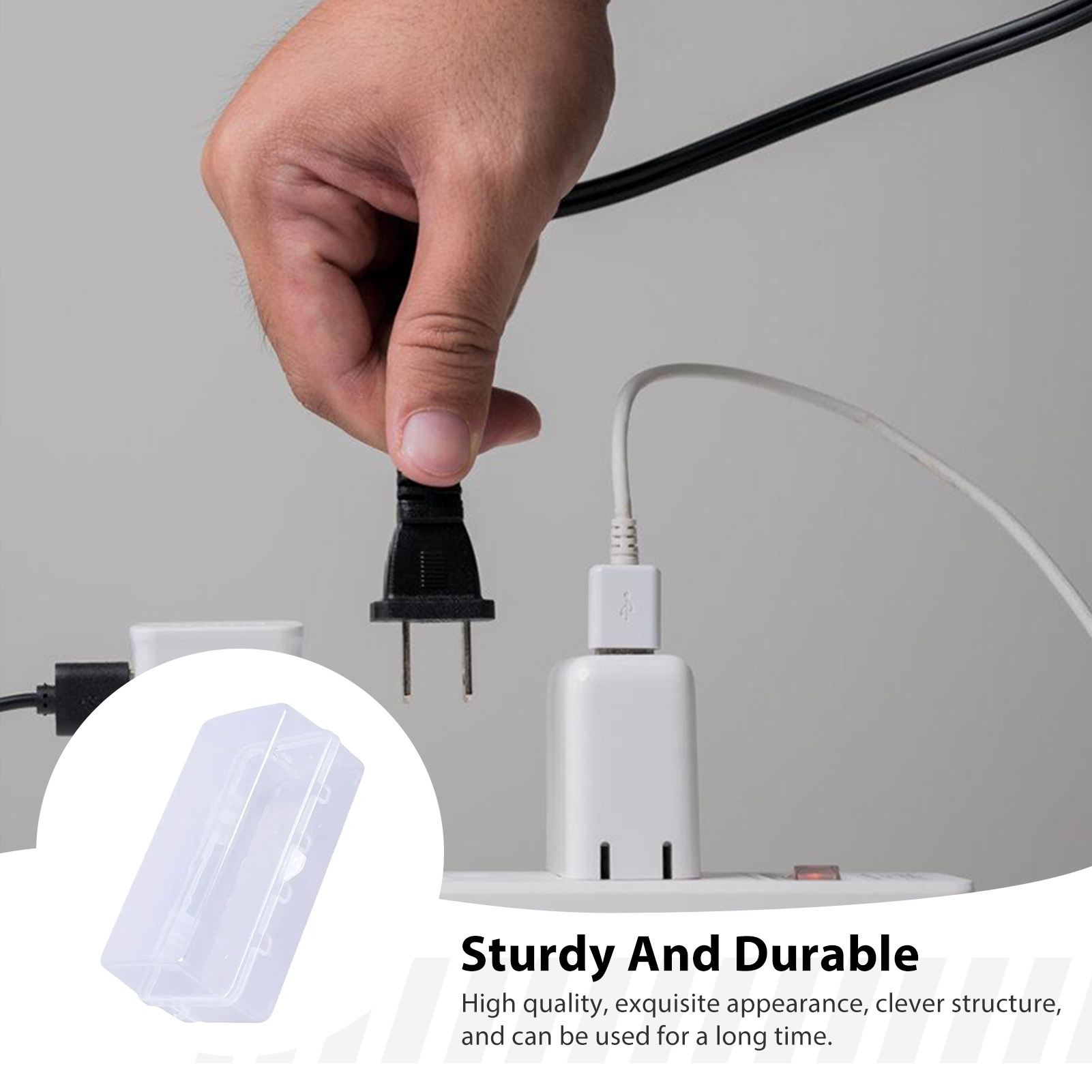 Outdoor Power Strip With Cover - Caixas elétricas à prova d'água ao