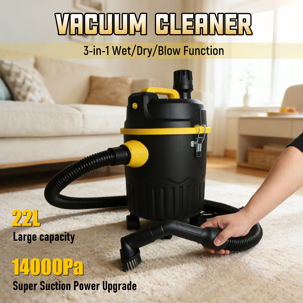 Wet Dry Vacuum Shop - Aspirador de pó 22L para uso