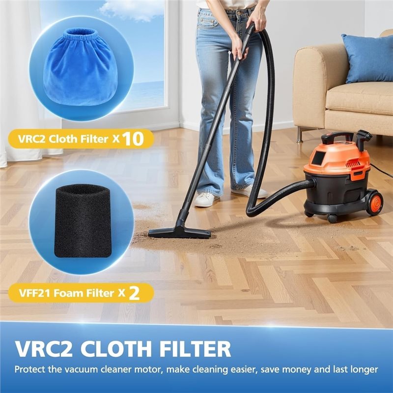 Filtros de Tecido para Aspirad - Wet Dry Vacuum Shop avaliação e preço