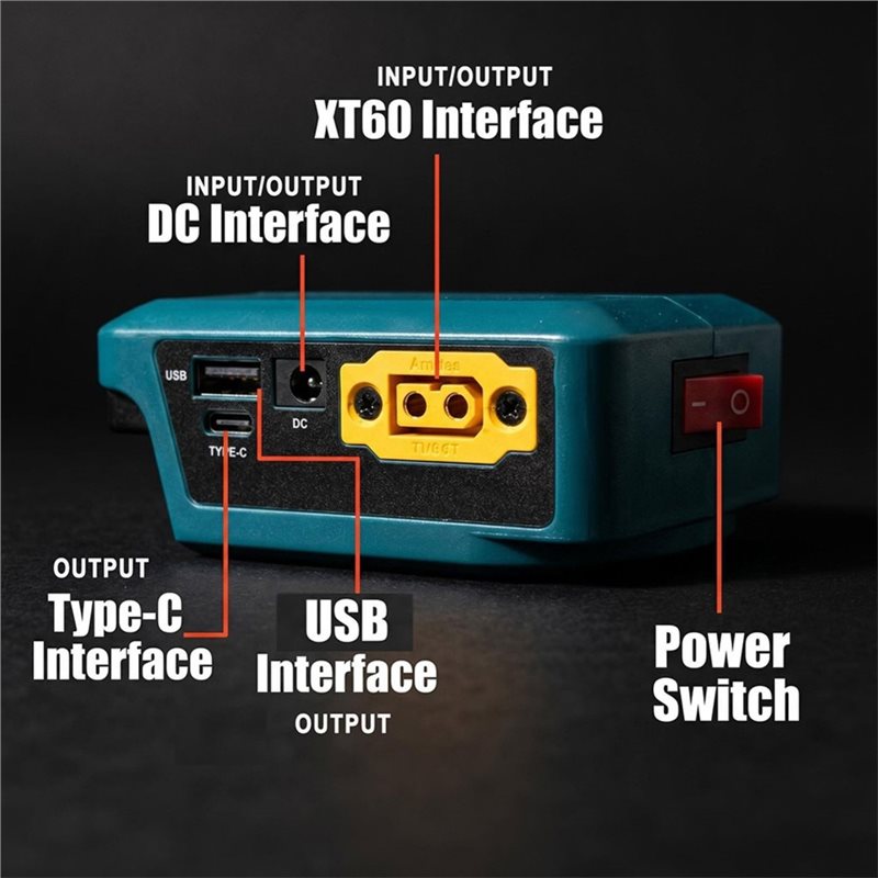 Fonte de alimentação de emergê - Outdoor Power Double Adapter avaliação e preço