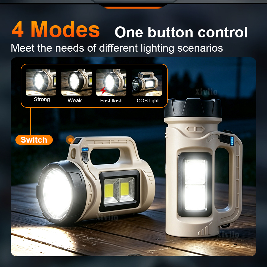 Multicena portátil led tocha s - Outdoor Power Equipment avaliação e preço