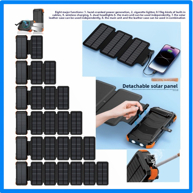 Power Bank Solar com Manivela  - Xiaomi Outdoor Power Supply avaliação e preço