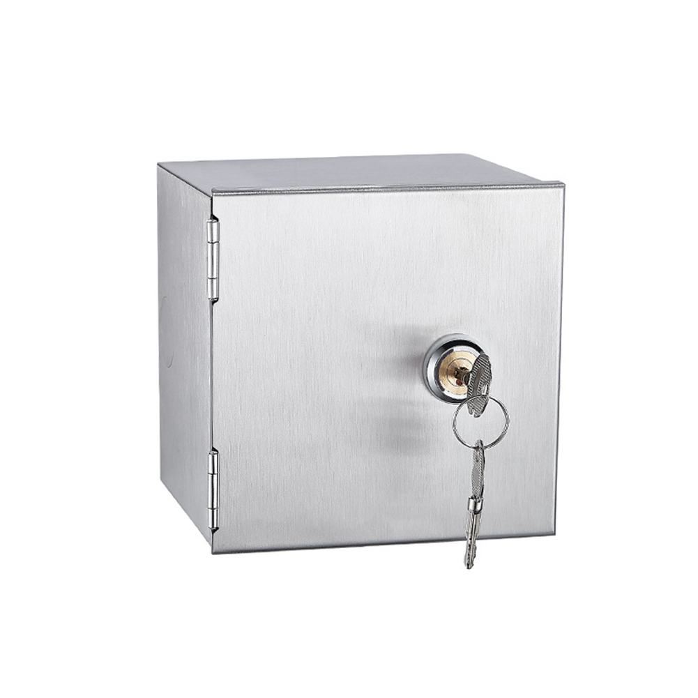 Caixa elétrica externa de aço  - Outdoor Power Socket With Lock avaliação e preço