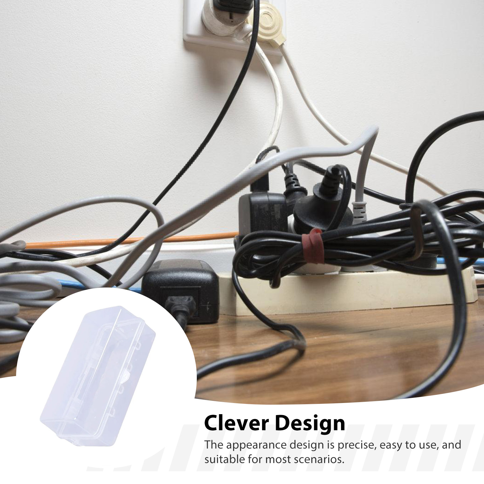 Caixas elétricas à prova d'águ - Outdoor Power Strip With Cover avaliação e preço