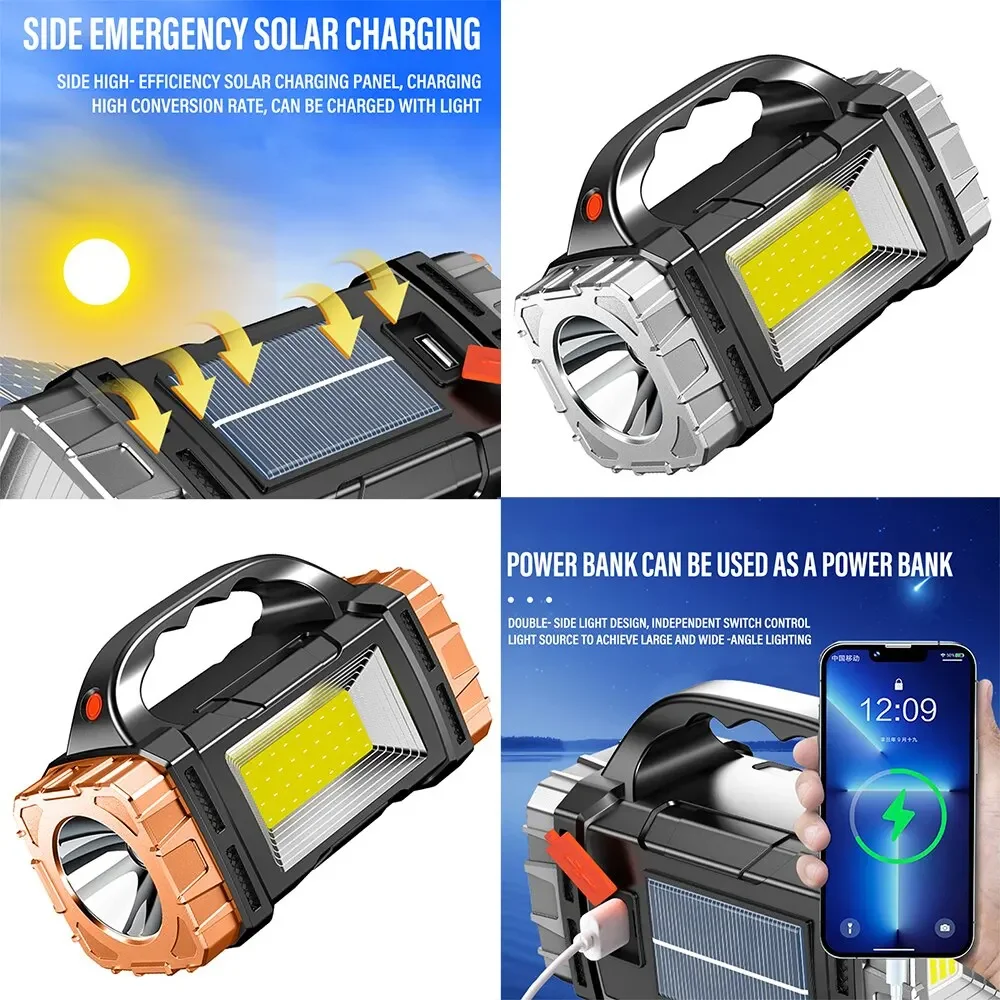 Nova Lanterna LED Solar Recarr - Outdoor Power Equipment avaliação e preço