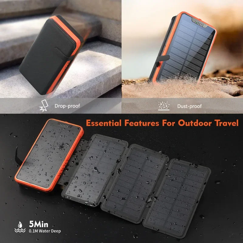 20000mAh Banco de energia sola - Xiaomi Outdoor Power Supply avaliação e preço