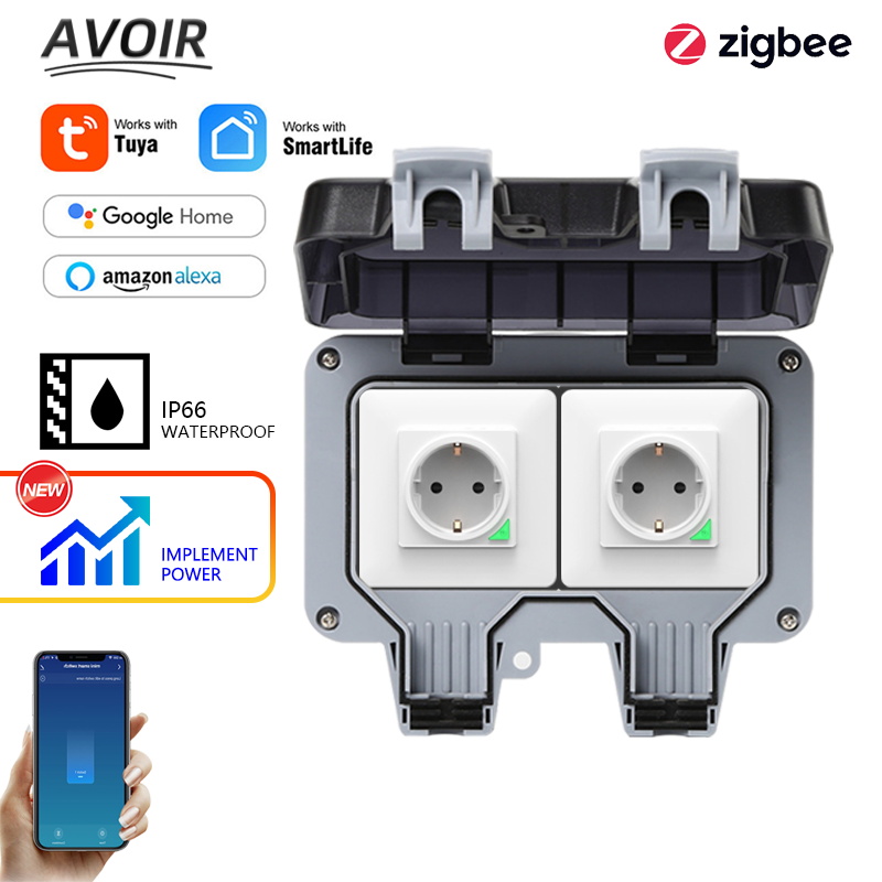 Avoir tuya zigbee soquetes elé - Outdoor Power Parts avaliação e preço
