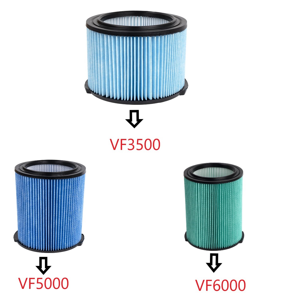 Filtro de Substituição Padrão  - Wet Dry Vacuum Shop avaliação e preço