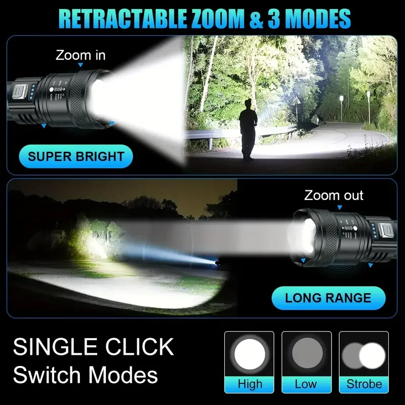 Lanterna tática led 2000lm, re - Outdoor Power Equipment avaliação e preço