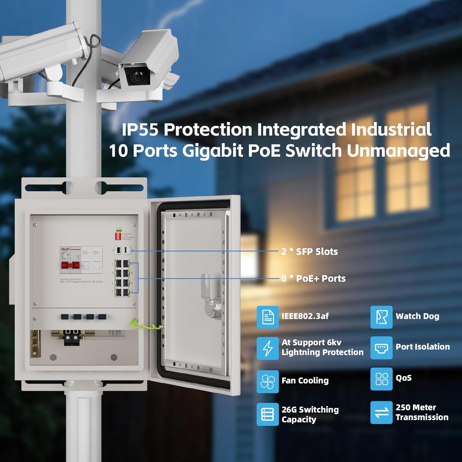Keeplink caixa de rede intelig - Outdoor Power Equipment avaliação e preço