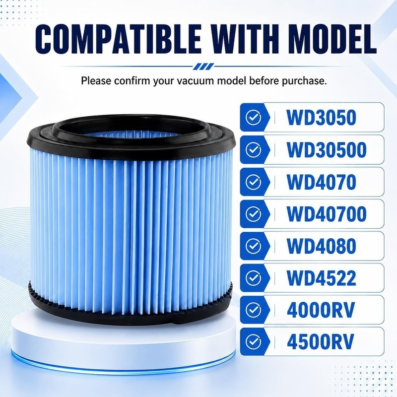 Filtro BAAO VF3500 para Aspira - Wet Dry Vacuum Shop avaliação e preço