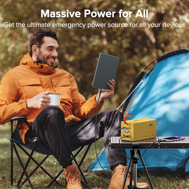 Qoovi 60000mah power bank 22.5 - Xiaomi Outdoor Power Supply avaliação e preço